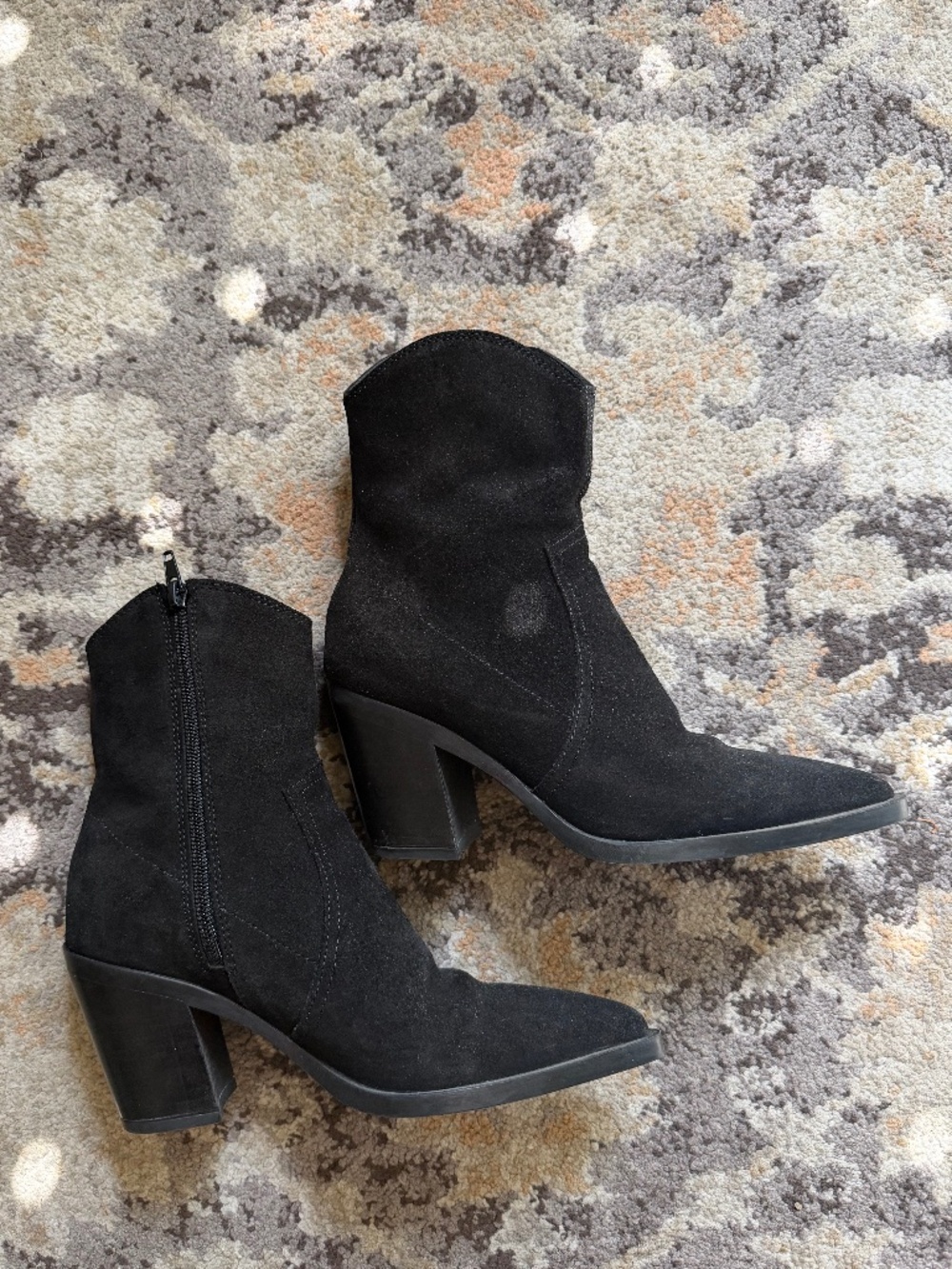 Black booties